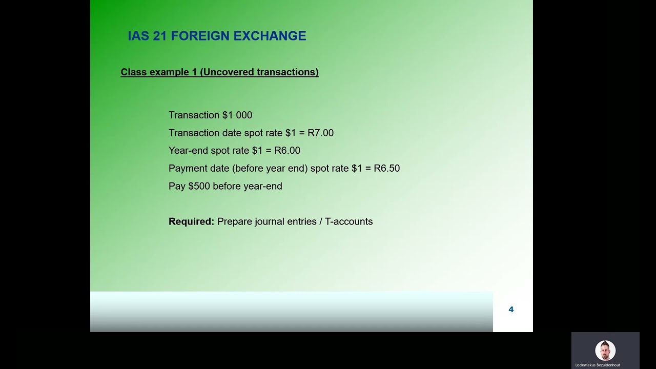 Foreign currency c