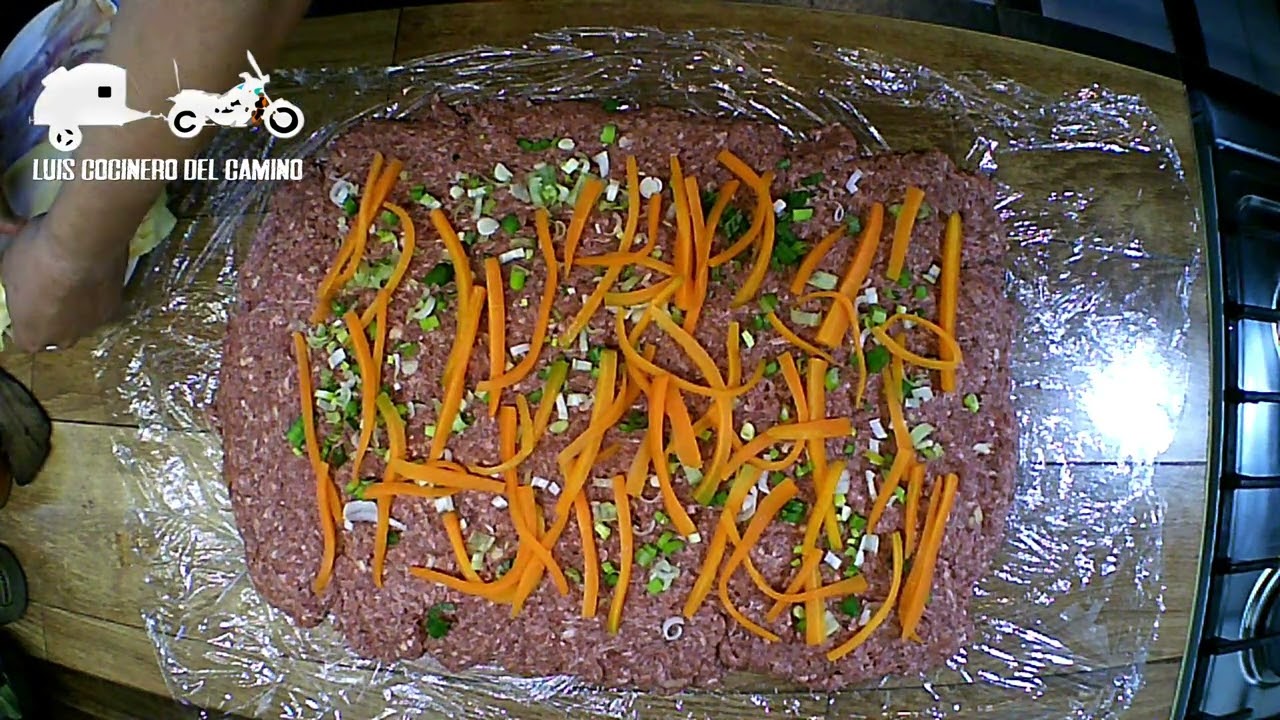 Matambre de carne picada