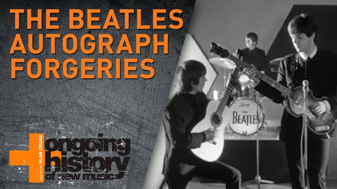 The Beatles' Autograph Forgeries - OHNM