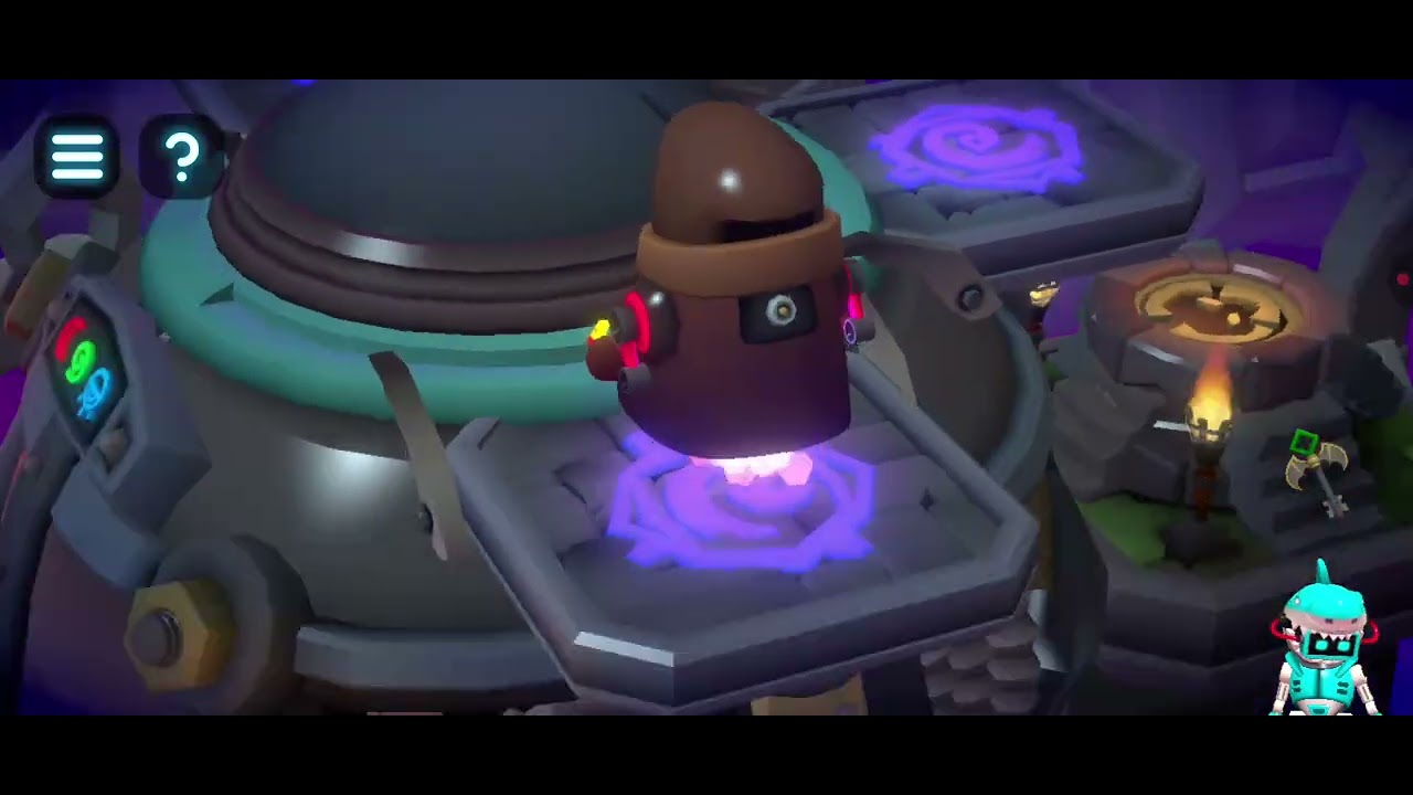El primer nivel del mundo 3 de Tiny Robots 