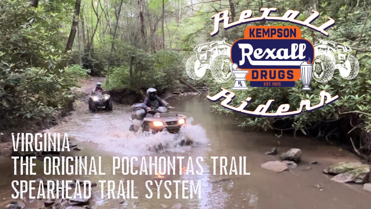 Rexall Riders Visit Original Pocahontas Trail  - Spearhead Trails - Virginia! #rexallriders | #ATV