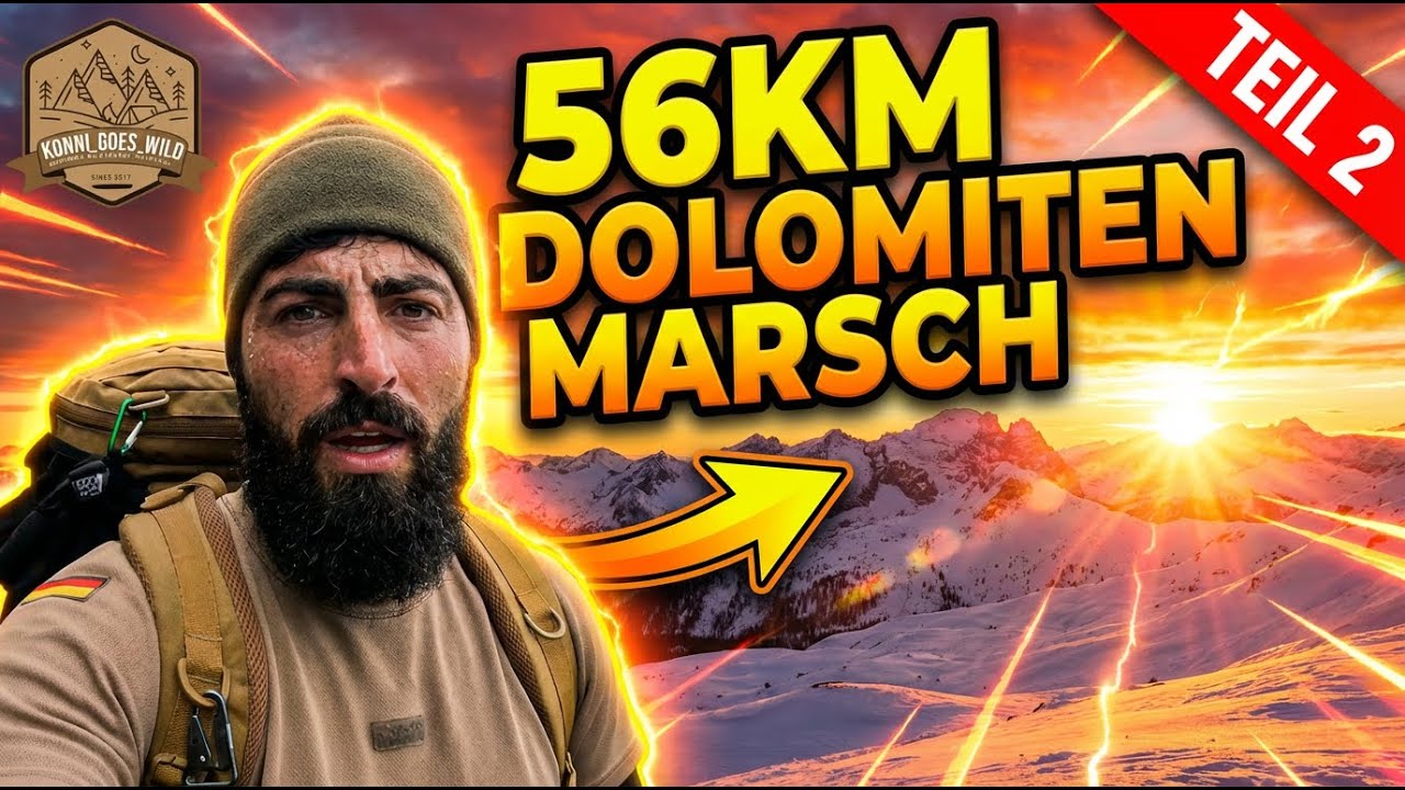 STONEMAN HIKE: 56 km Extremwanderung in den DOLOMITEN | Teil 2