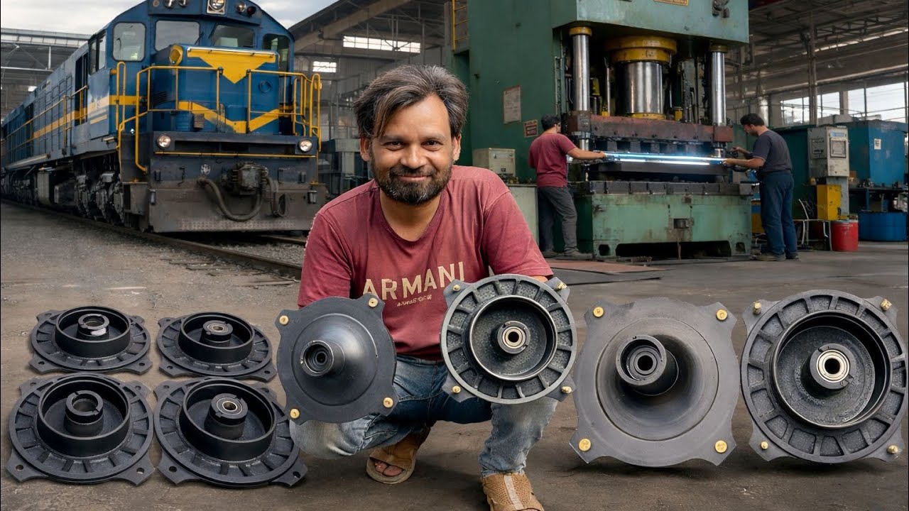 Auto Riksha Wheel Hub Mass Production | Amazing Factory Process