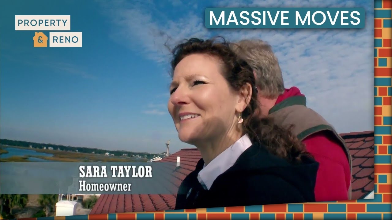 Beach House Cut in Half Hurricane Sandy Threatens | Massive Moves