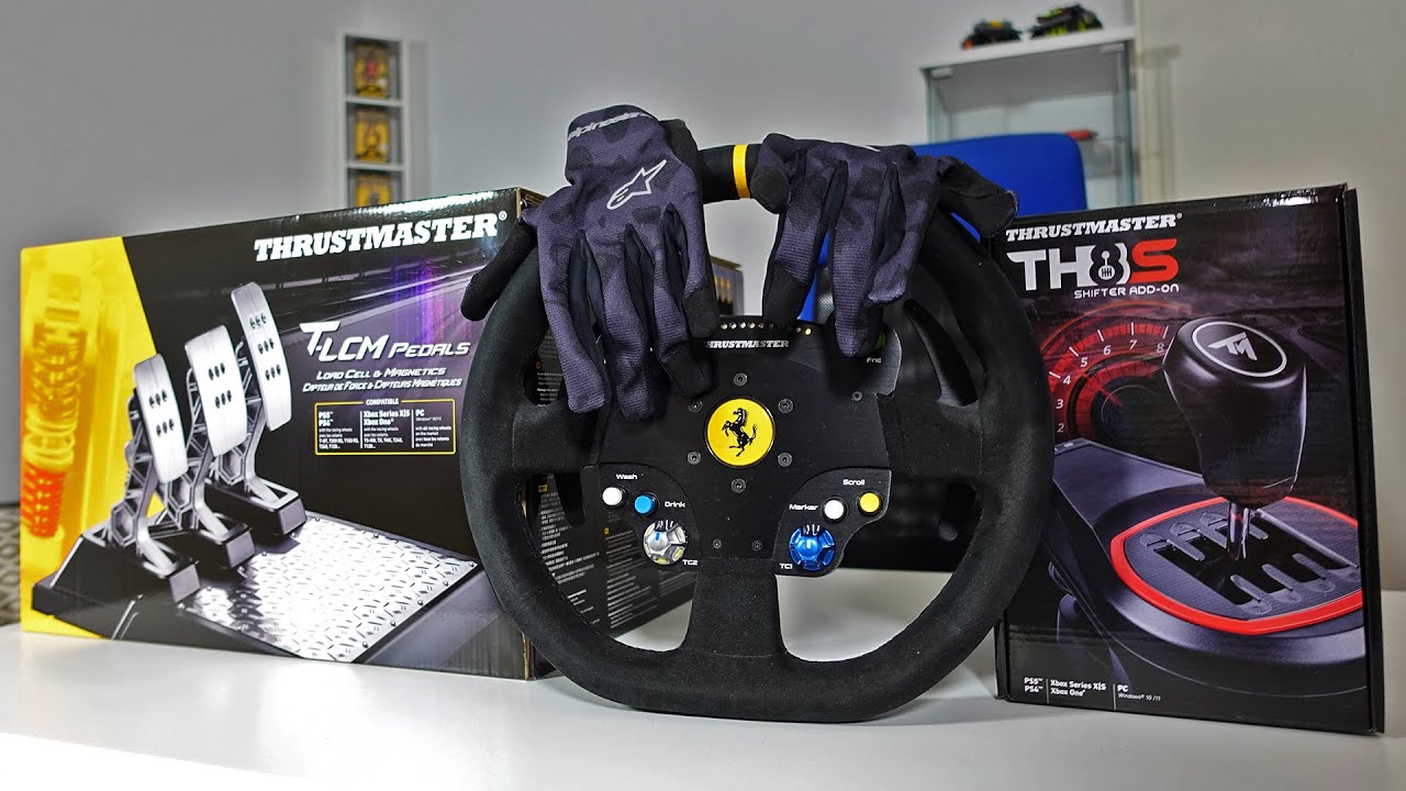 YENİ DİREKSİYON SİSTEMİM THRUSTMASTER TS-PC RACER, T-LCM ve TH8S