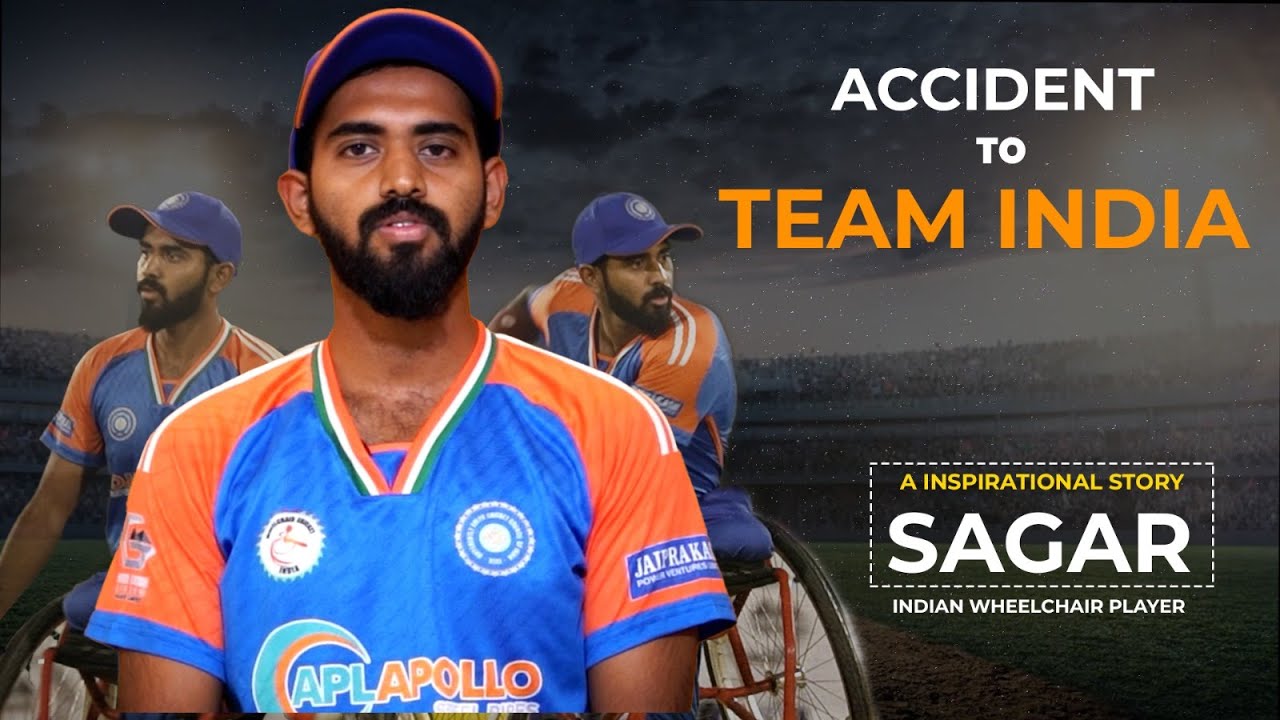 Accident To Wheelchair Cricket Team India | Story Of Sagar | Karnatak