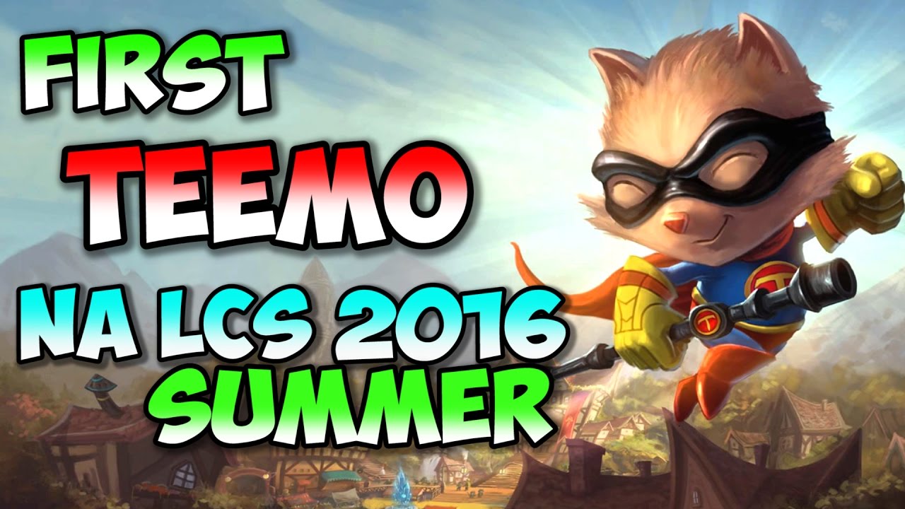 First Teemo pick in NA LCS 2016 Summer | Hauntzer Top | NRG vs TSM