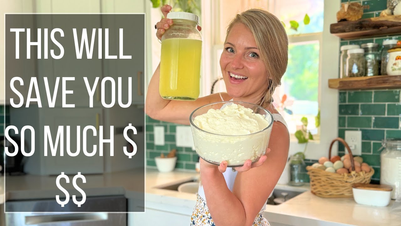2 Ingredient EASY Homemade Greek Yogurt
