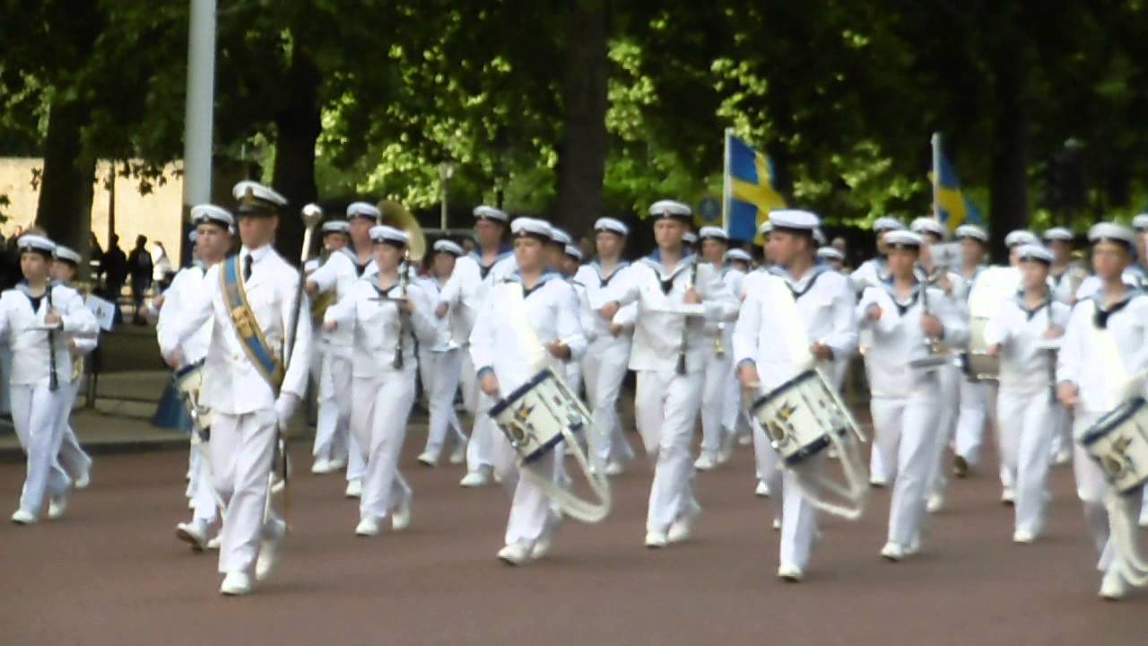 Royal Swedish Cadet Band waterloo 200 parade London