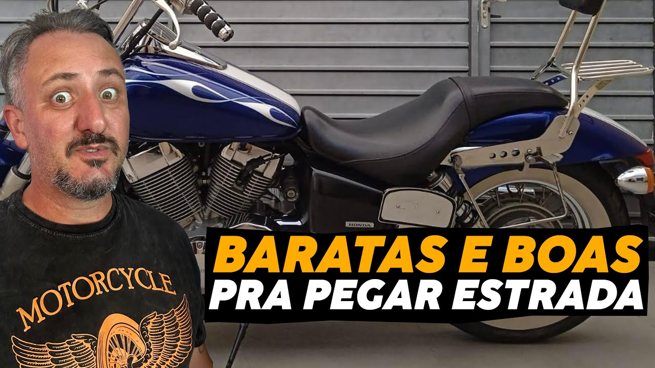 Cabem no seu bolso: 10 motos BARATAS para trabalhar e PEGAR ESTRADA