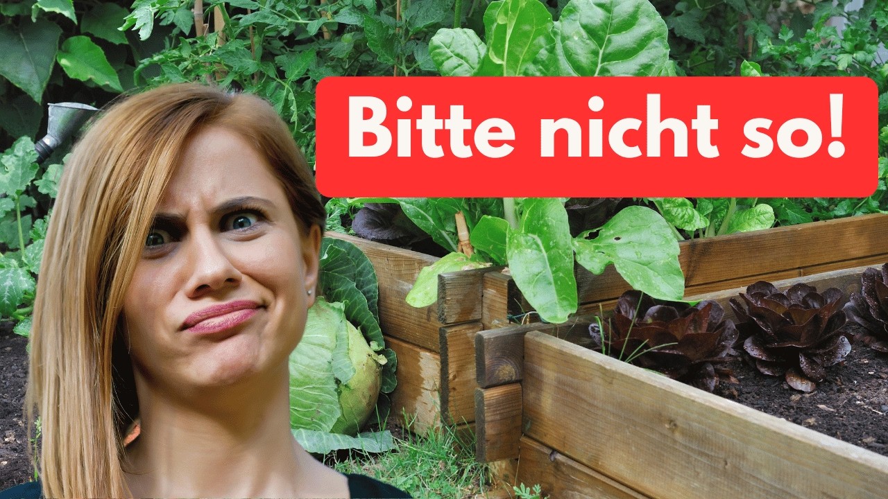 Gem&uuml;seanbau f&uuml;r Anf&auml;nger DIESE 9 Fehler ruinieren ALLES!