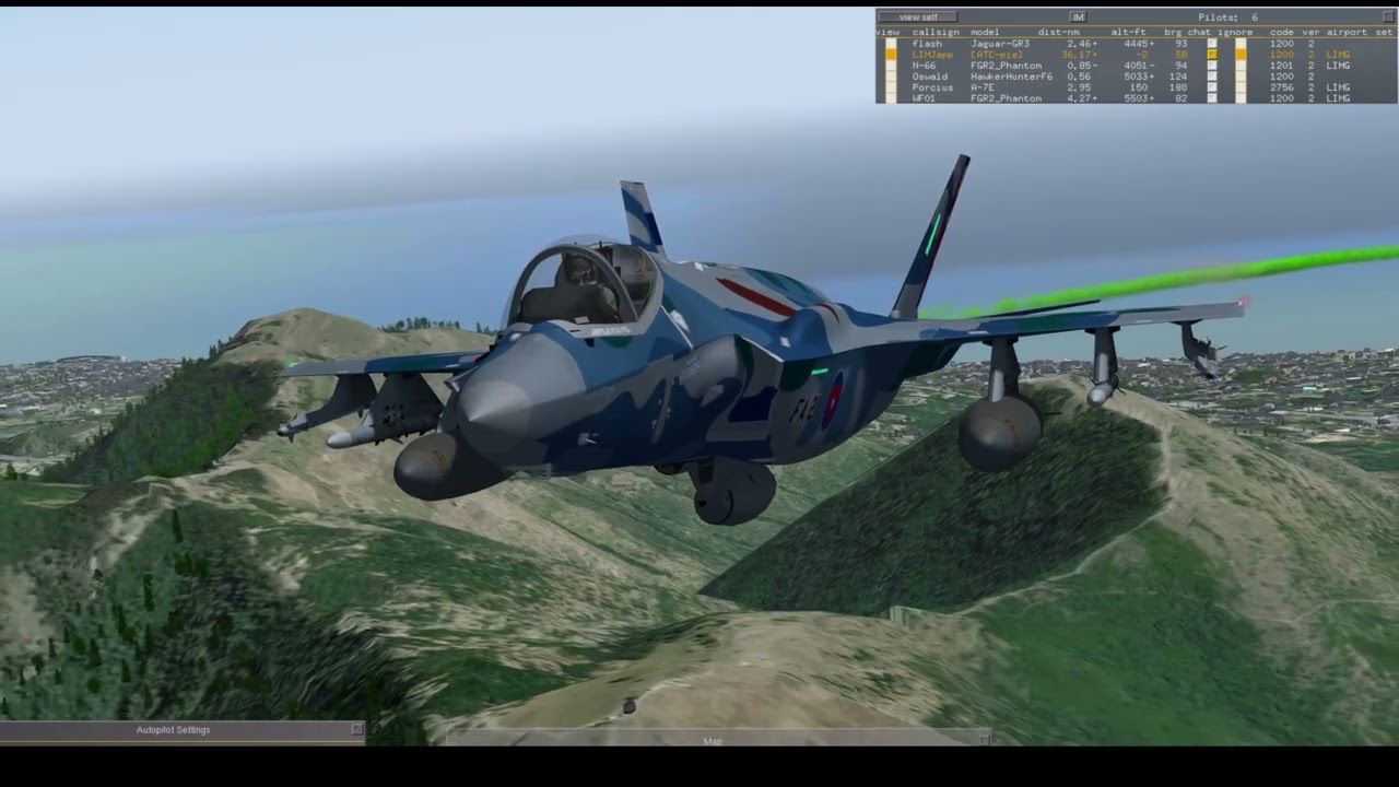 FlightNight August 23 - Fast Jet Sight Seeing Alpine Cruise!