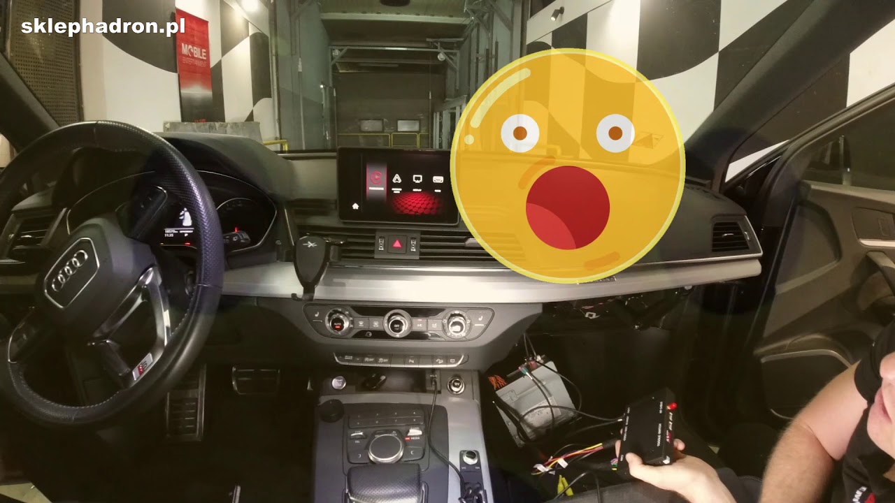 Jak zainstalować Android Auto/CarPlay w samochodzie (Audi Q5)
