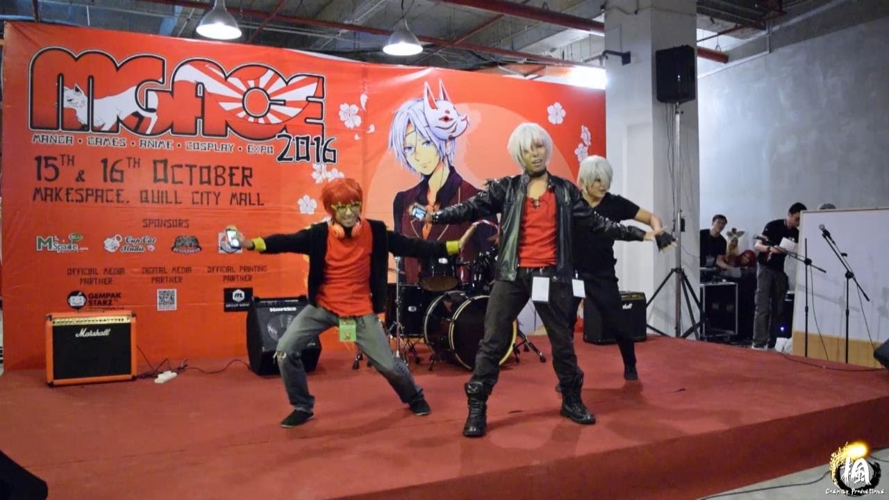 【MGACE 2016】 Mystic Messenger Opening Dance Performance (Feat. GG Twins & Johan Yusof)