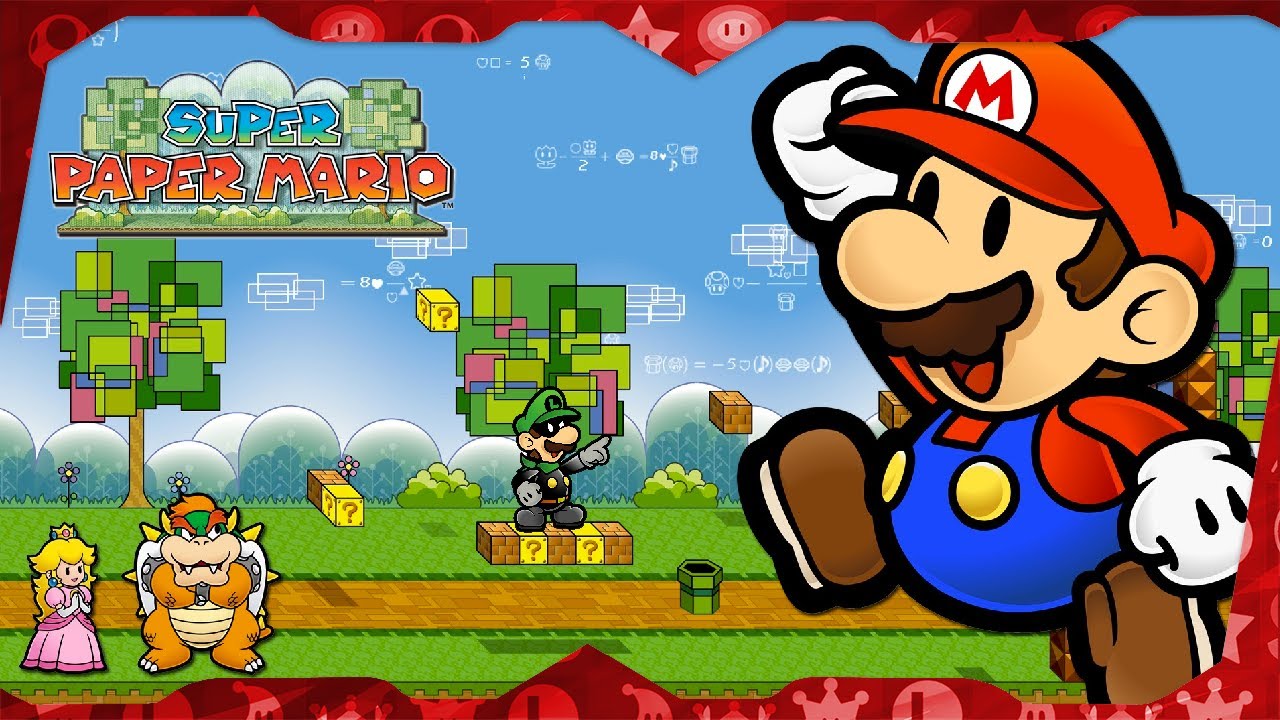 Super Paper Mario for Wii ᴴᴰ Full Playthrough
