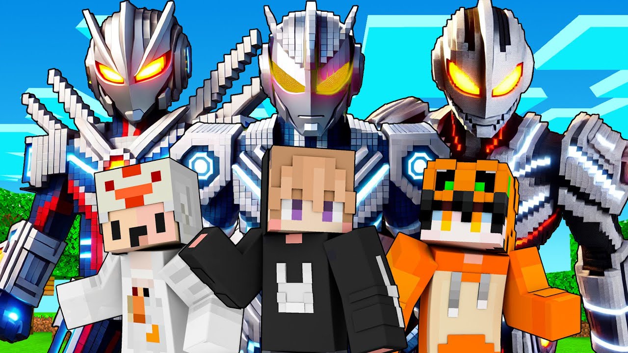 KITA BERUBAH MENJADI ULTRAMAN DI MINECRAFT!!