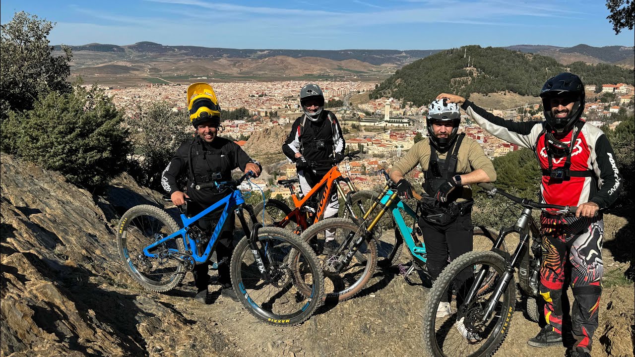 Impressive riding in the rock line | azrou Morocco