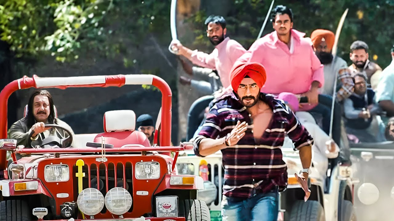 देखिए अजय देवगन का धमाकेदार एक्शन सीन | Movie - Son of Sardar | Action Movie Scene