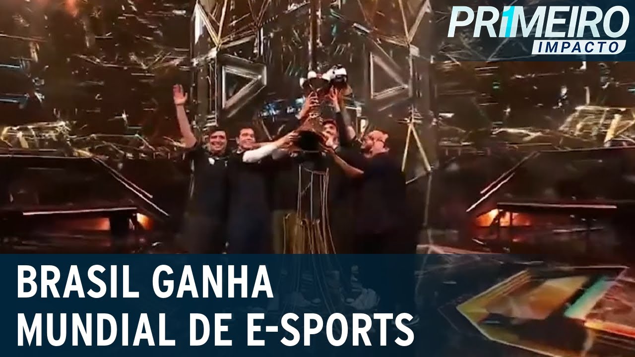 SBT Games: brasileiros fazem história e vencem mundial de e-Sports | Primeiro Impacto (23/09/22)