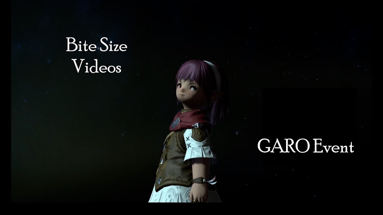 Final Fantasy XIV - GARO Event