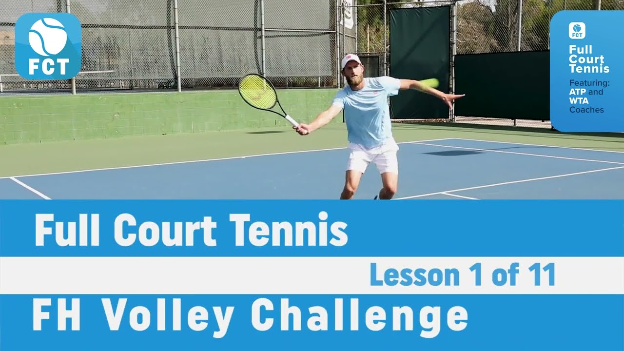 How to Improve your Forehand Volley! Pt. 1 of 11