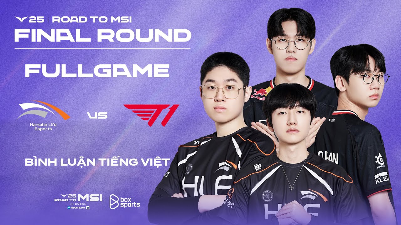 HLE vs T1 | Full Game 1, 2, 3 | Final Round | 2025 LCK Road to MSI