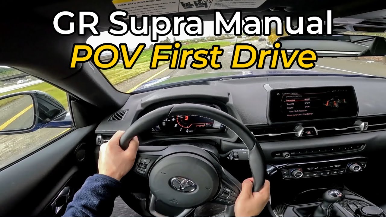 2023 Toyota GR Supra 3.0 Premium (Manual) - POV First Impressions