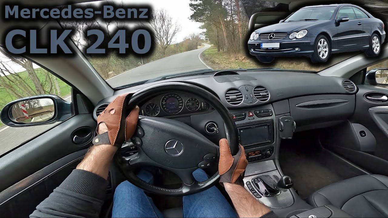 2003 Mercedes Benz CLK 240 (C209) | POV test drive