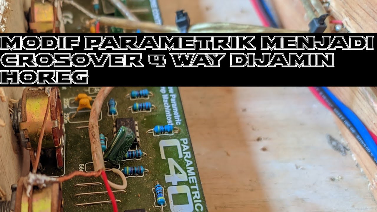 MODIF PARAMETRIK JADI CROSSOVER 4 WAY   #tutorial #modifikasi