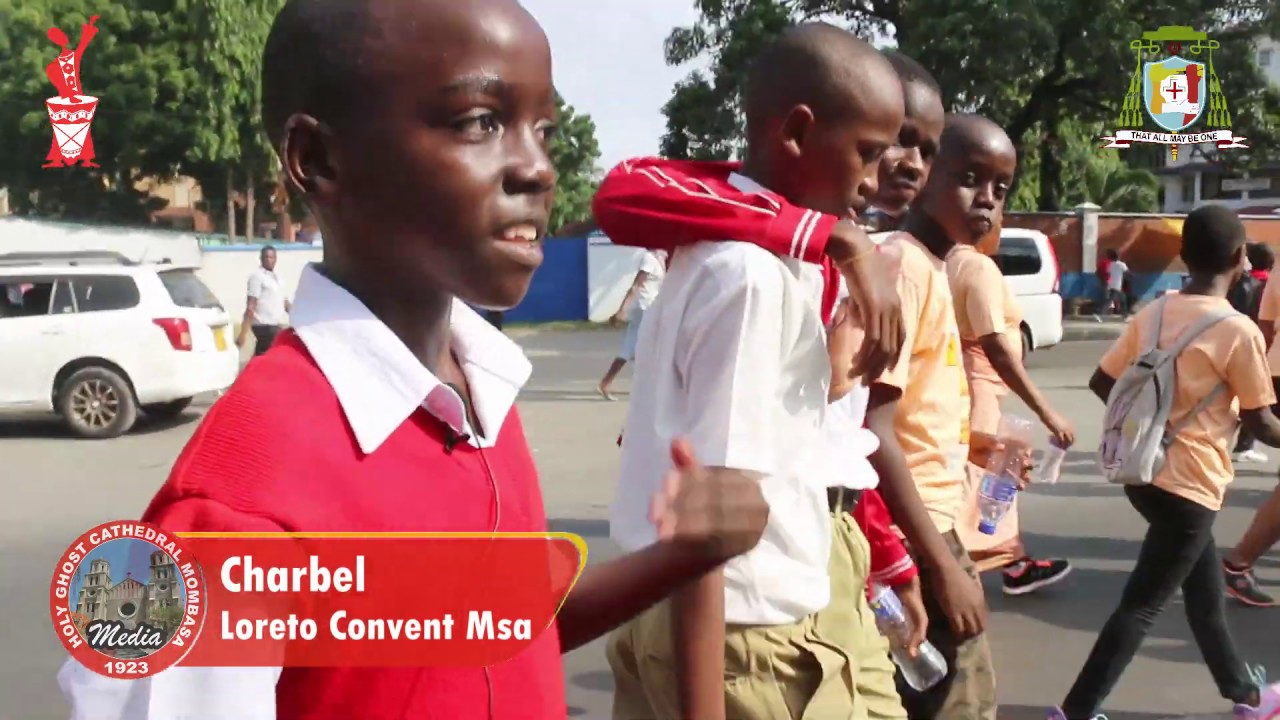 Charbel   3Walk for refurbishment of Holy Ghost Cathedral   1st Parish in Kenya