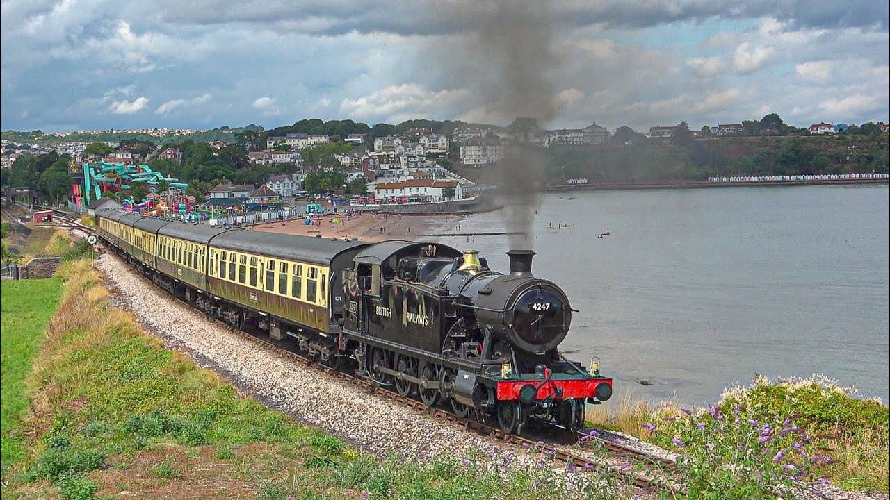 4247 Steams back into Action at the Paignton & Dartmouth Steam Railway! July 2025
