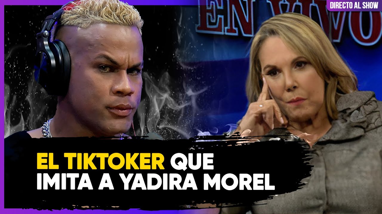 Imitador de Yadira Morel y Consuelo Despradel demuestra su talento en plena entrevista