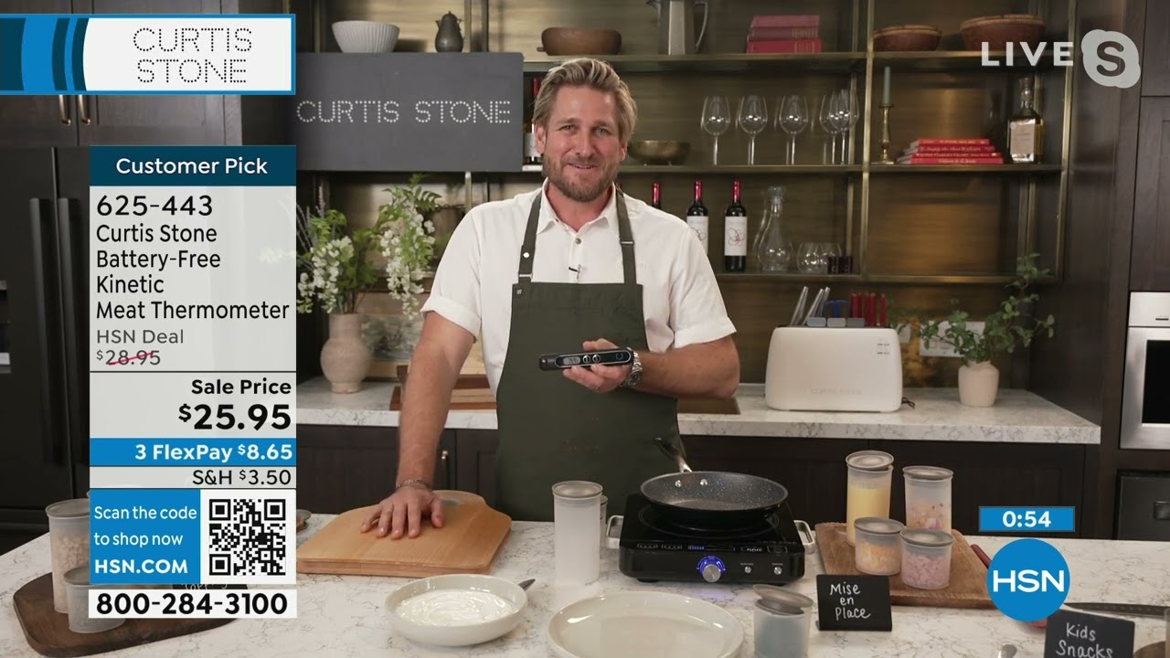 Curtis Stone BatteryFree Kinetic Meat Thermometer