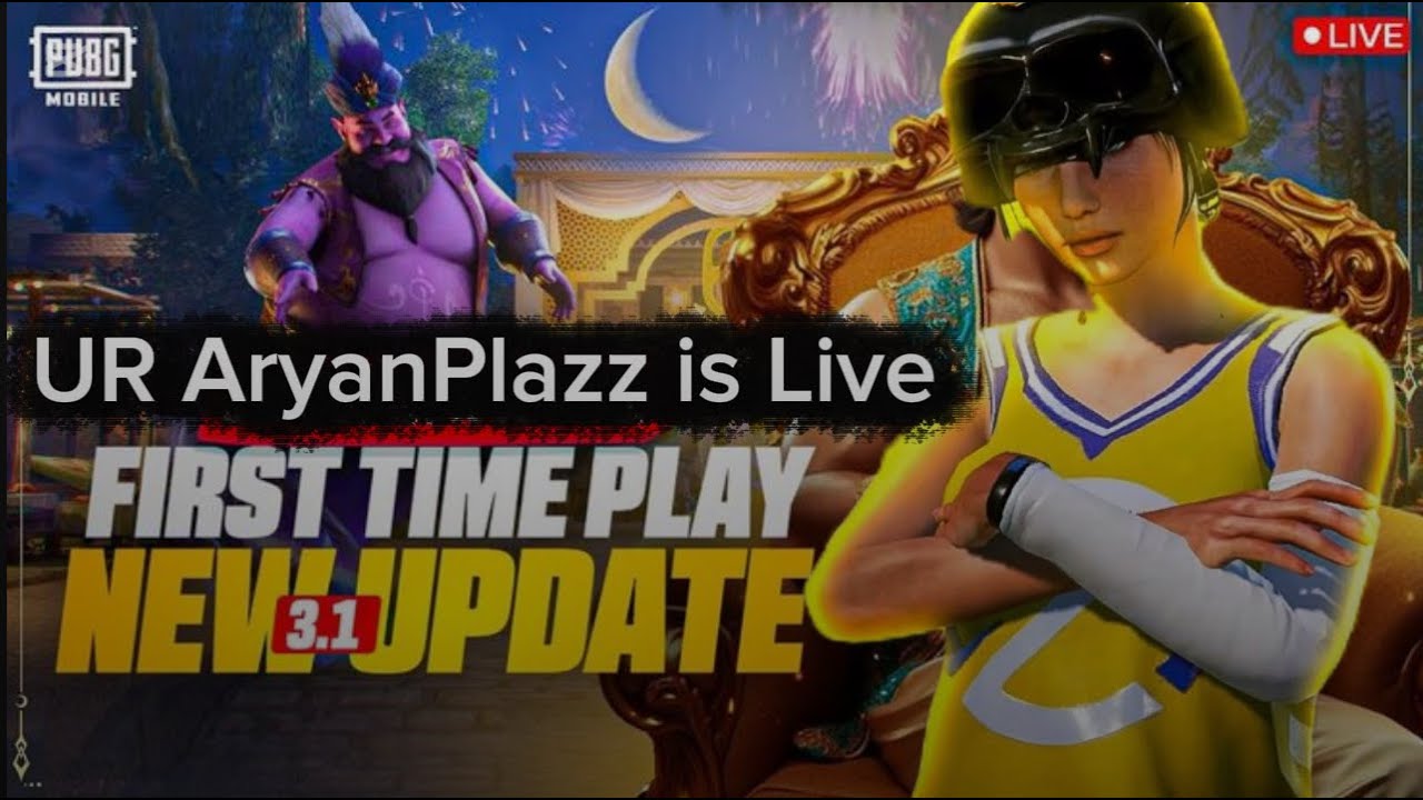 UR AryanPlazz is Live/ PUBG MOBILE
