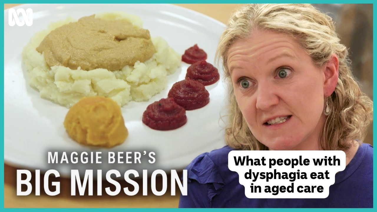Why food texture is so important for people with dysphagia | Maggie Beer's Big Mission | ABC iview