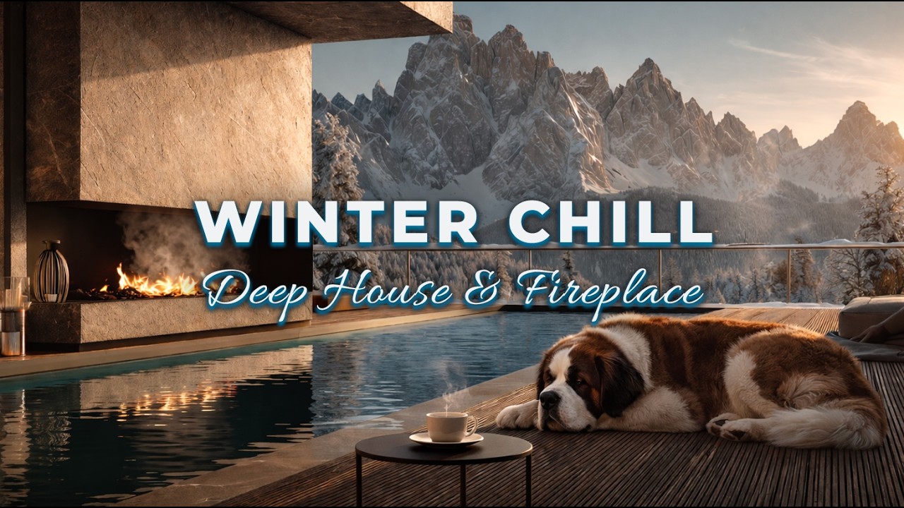 Winter Mountain Retreat ❄️ Deep House & Cozy Fireplace | All Day Chill