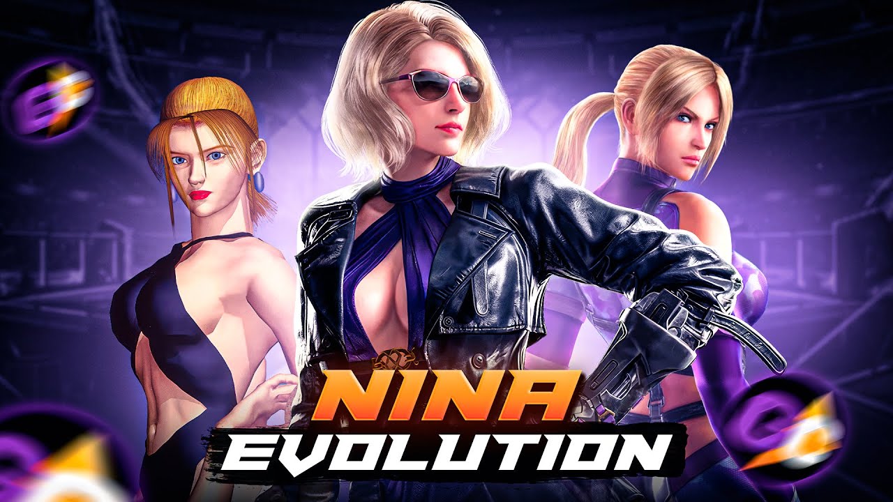 Tekken NINA WILLIAMS Evolution | 2K 60FPS