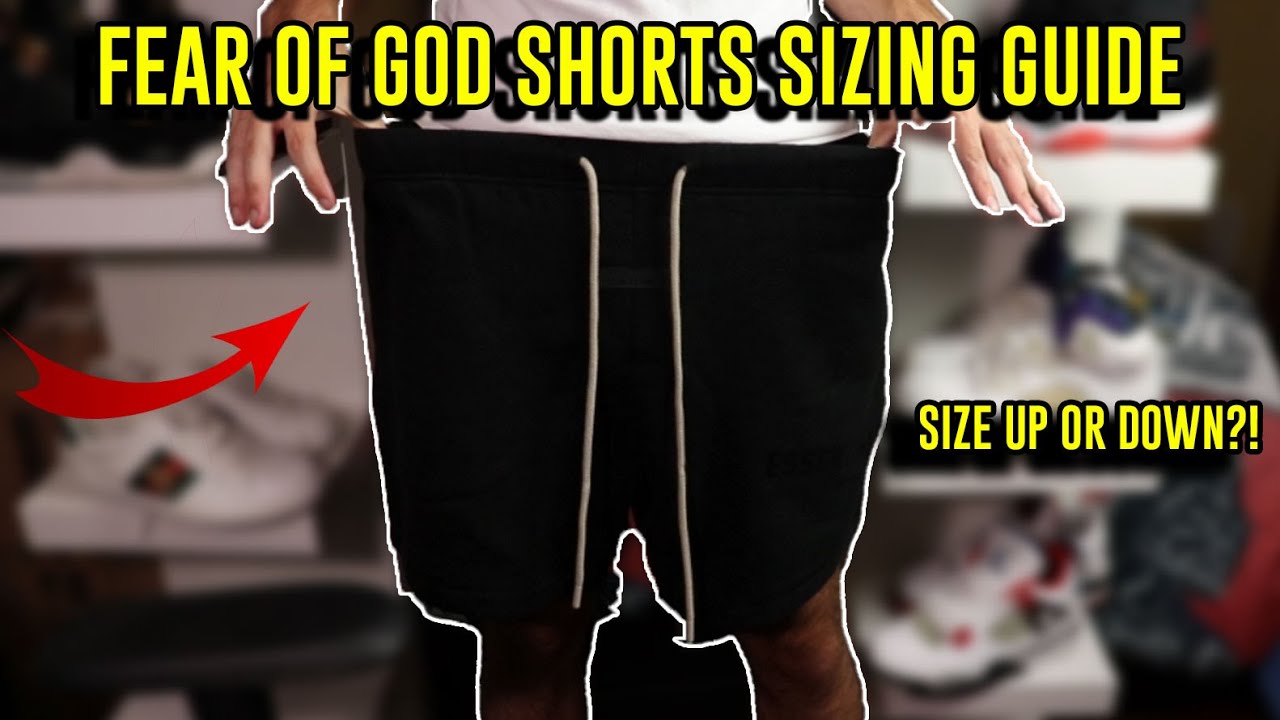 FEAR OF GOD SHORTS SIZING GUIDE | PERFECT FIT