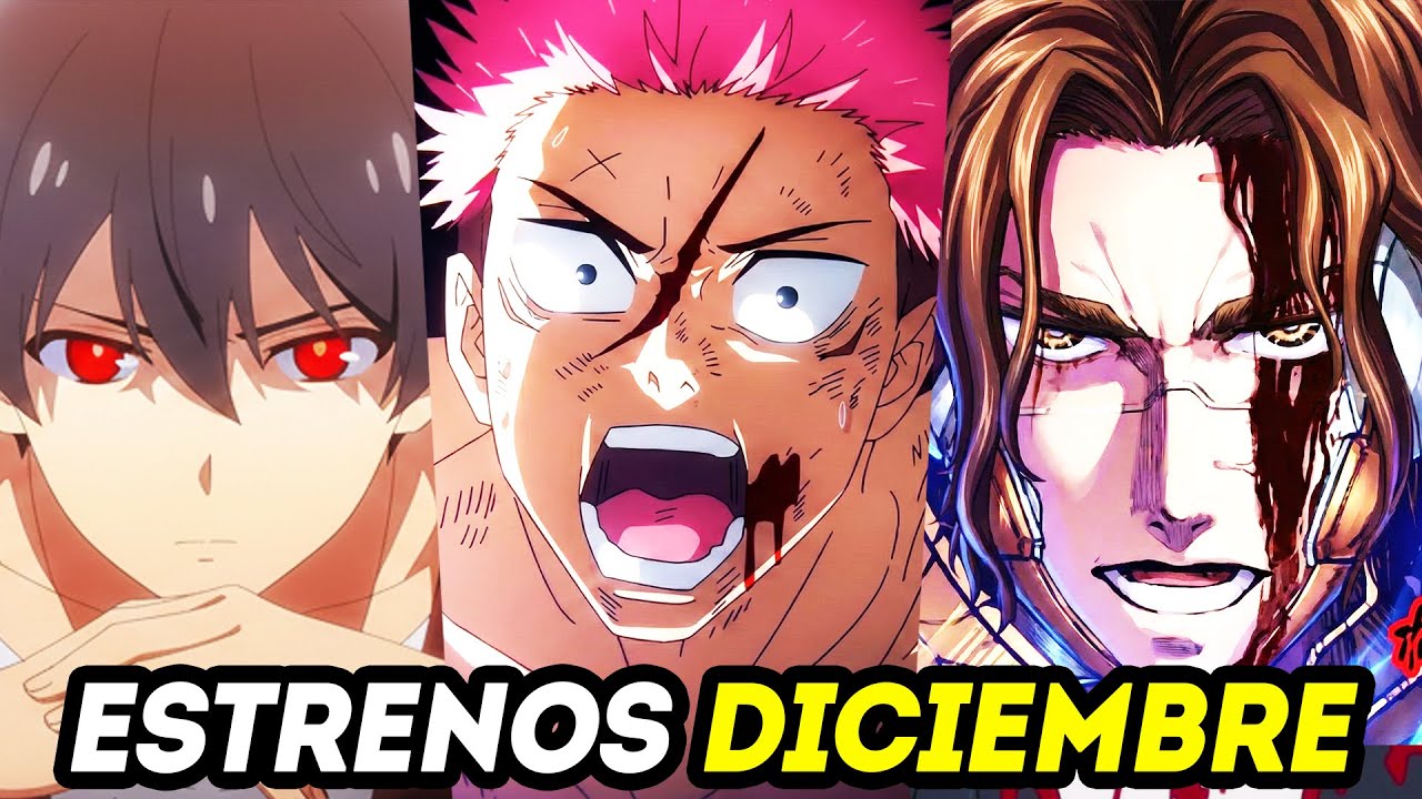 Estrenos Anime DICIEMBRE 2025 QUE NO PUEDES IGNORAR🔥NETFLIX, Crunchyroll, Disney+, Animeflv  xd