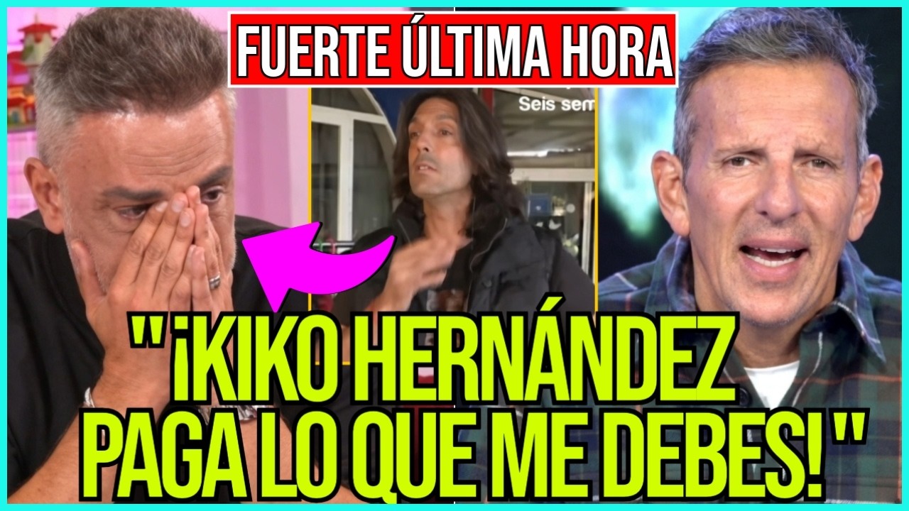 💥¡DENUNCIADO POR DEUDAS! KIKO HERNÁNDEZ EN SHOCK CON ESTO DE HOY EN TELECINCO CON JOAQUÍN PRAT