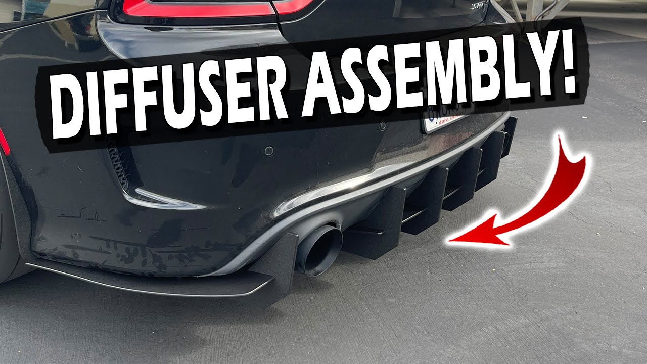 Charger 15-23 Stealth Diffuser Assembly Guide | ZL1 Addons