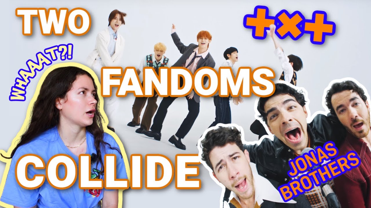 Jonas Brothers fan reacts to TXT x Jonas Brothers 'Do It Like That' MV!