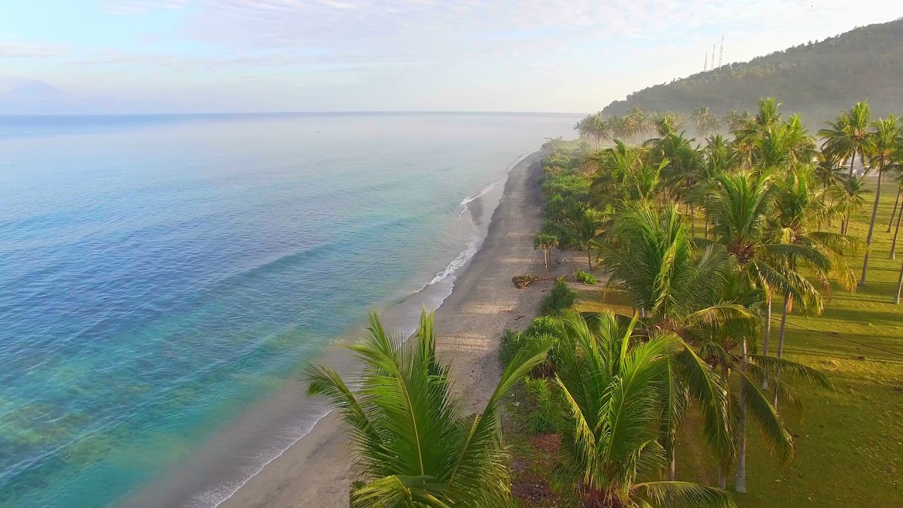 4k beach stock video clip free beautiful looking