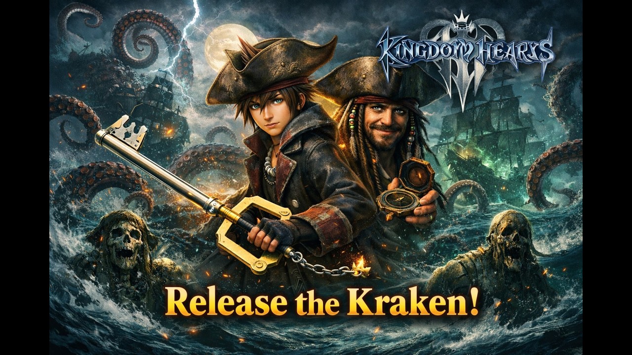 KH3 Release the Kraken! Calming the Seas!
