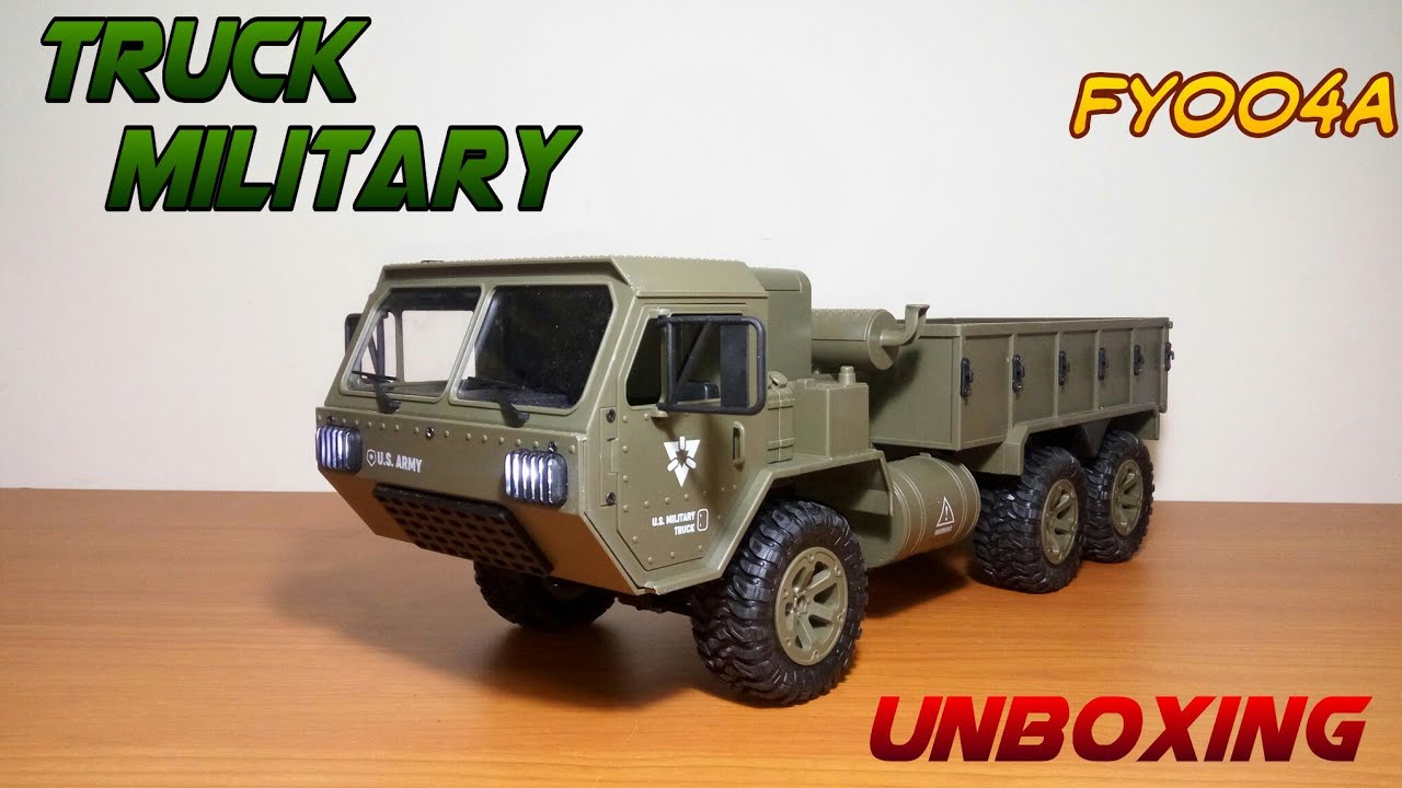 Fayee Fy004a RC U.S Military Truck 6WD || UNBOXING