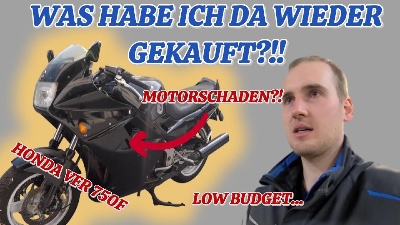 BLAUM MOTORRADTECHNIK I HONDA VFR 750 F I MOTORSCHADEN I LOHNT SICH DAS NOCH?!!