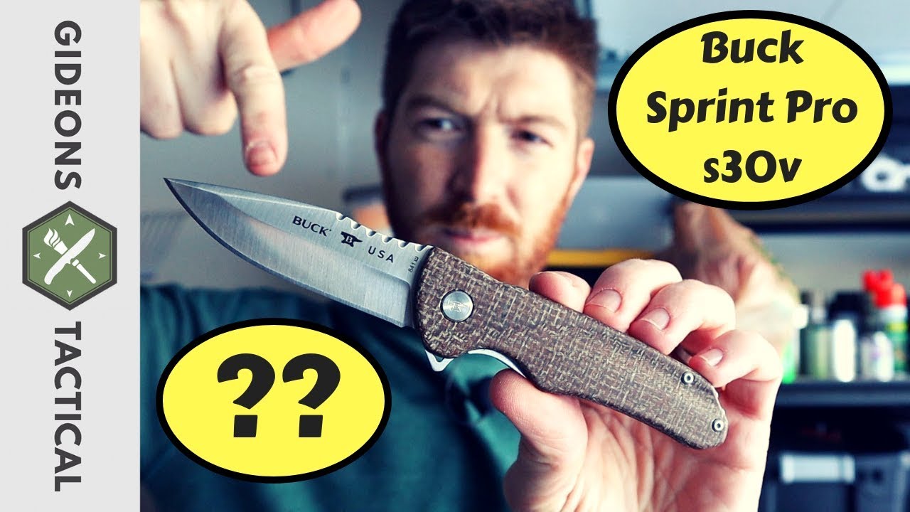 Круто, а не круто... Buck Sprint Pro s30v