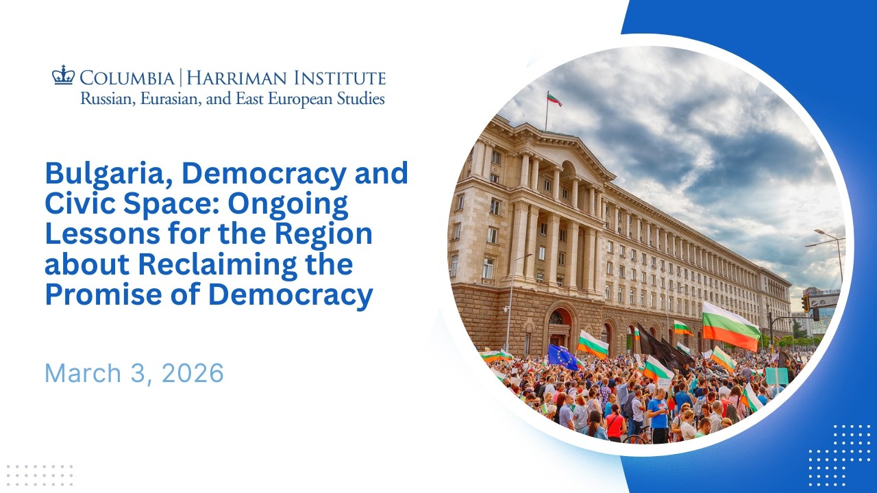 Bulgaria, Democracy & Civic Space: Ongoing Lessons for Region about Reclaiming Promise of Democracy
