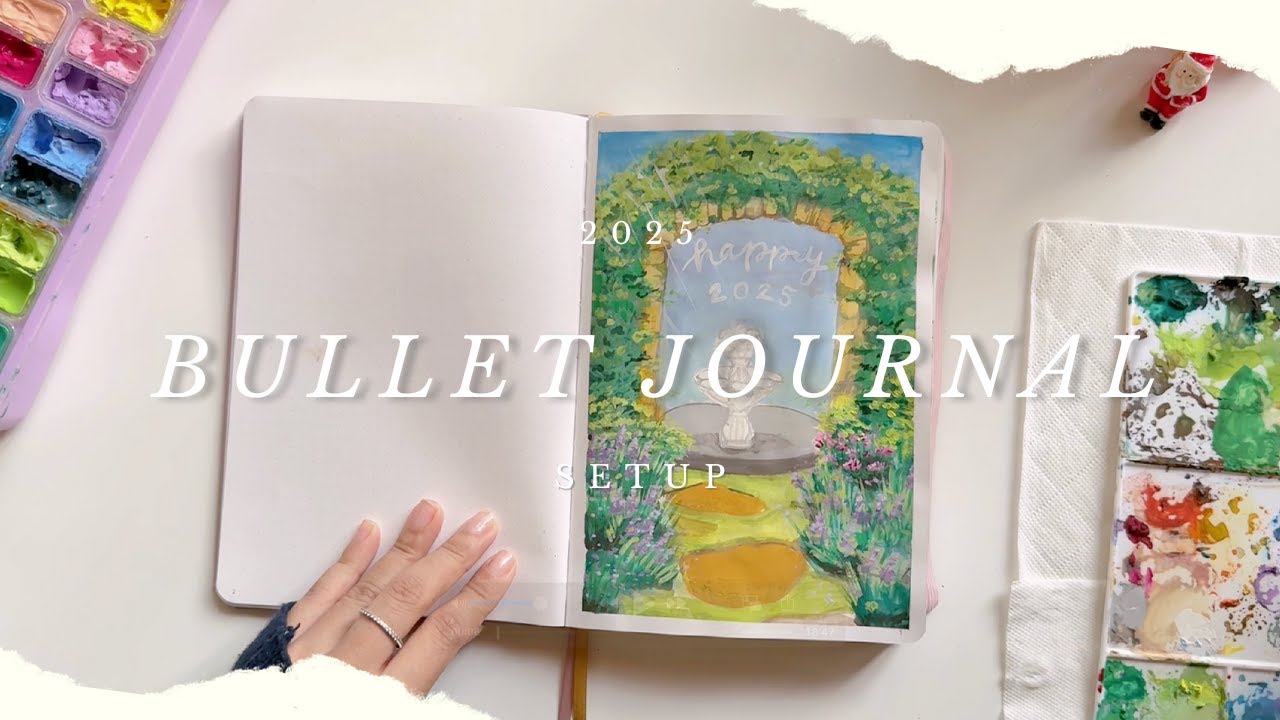 Bullet Journal setup 2025 [ วิธีตั้งเป้าหมายให้สำเร็จและมีประสิทธิภาพมากขึ้นกว่าเดิม ]