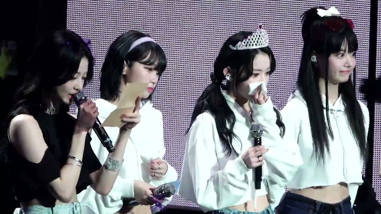 [4K] 사쿠라 생일 편지 읽는 멤버들 - 르세라핌, 1st Fan Meeting Fearnada 팬미팅 피어나다 @230319, 올림픽홀 라이브 직캠 live